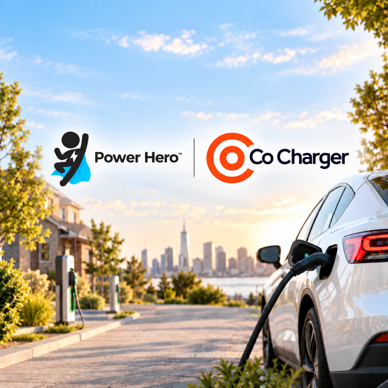 Power Hero and Co Charger logos.