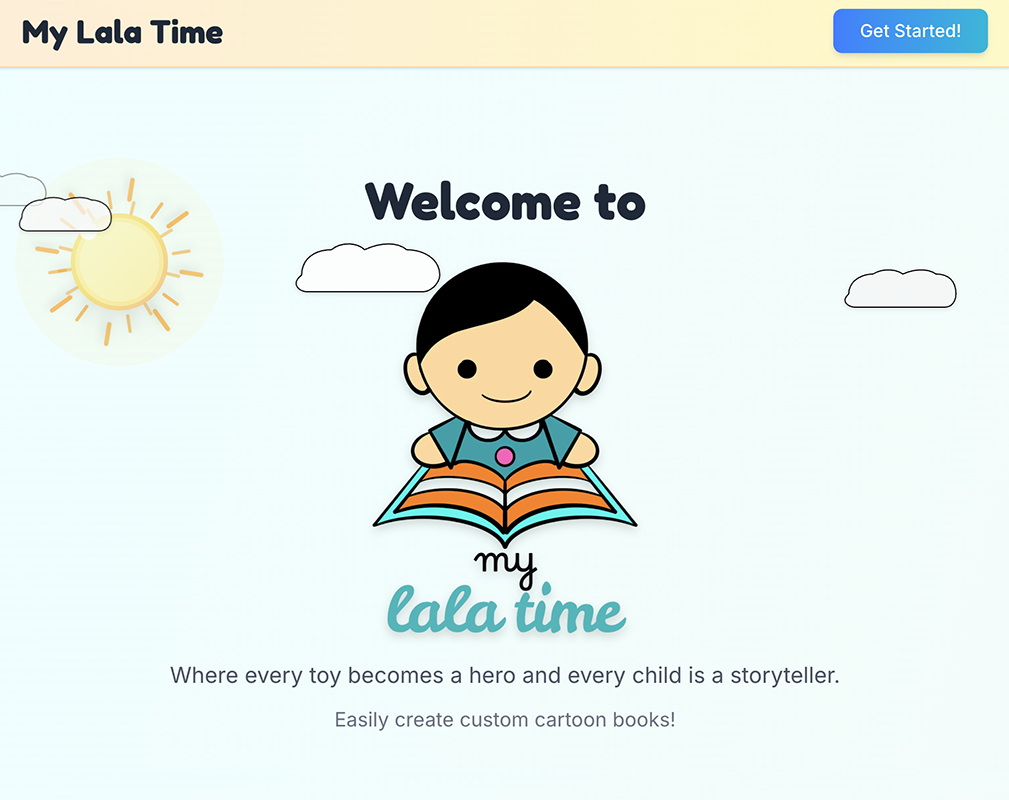 My Lala Time website